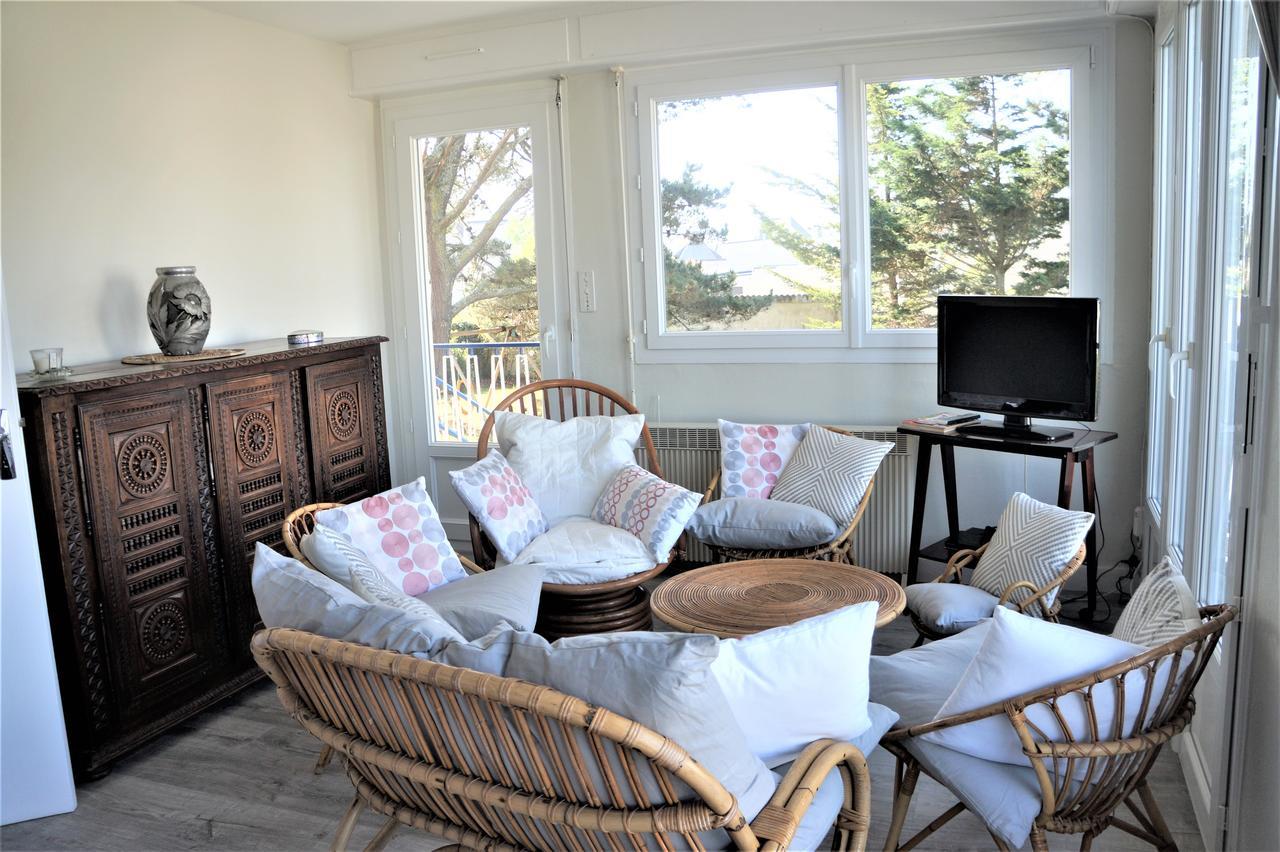 Maison 7 Personnes Avec Grand Jardin - Proche Plage - Argantel Ploemeur Eksteriør billede
